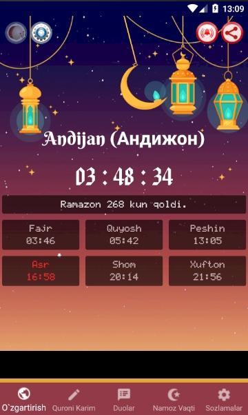 Namoz Vaqti - Azon, Duo & Quro