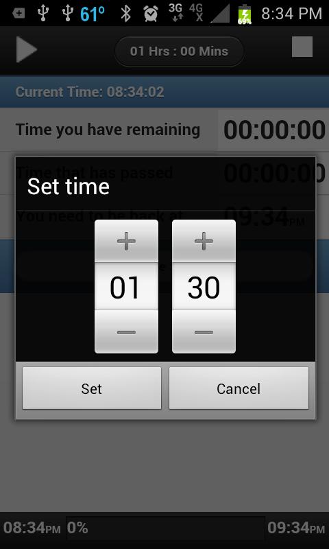 Lunch Time Timer