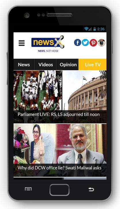 NewsX: Live English News App
