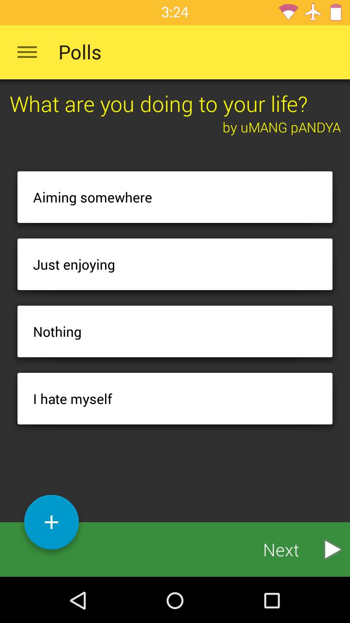 The Poll App