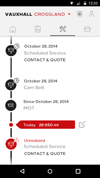 MyVauxhall - the official app