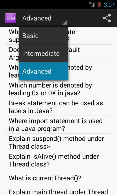 JAVA - Interview Questions