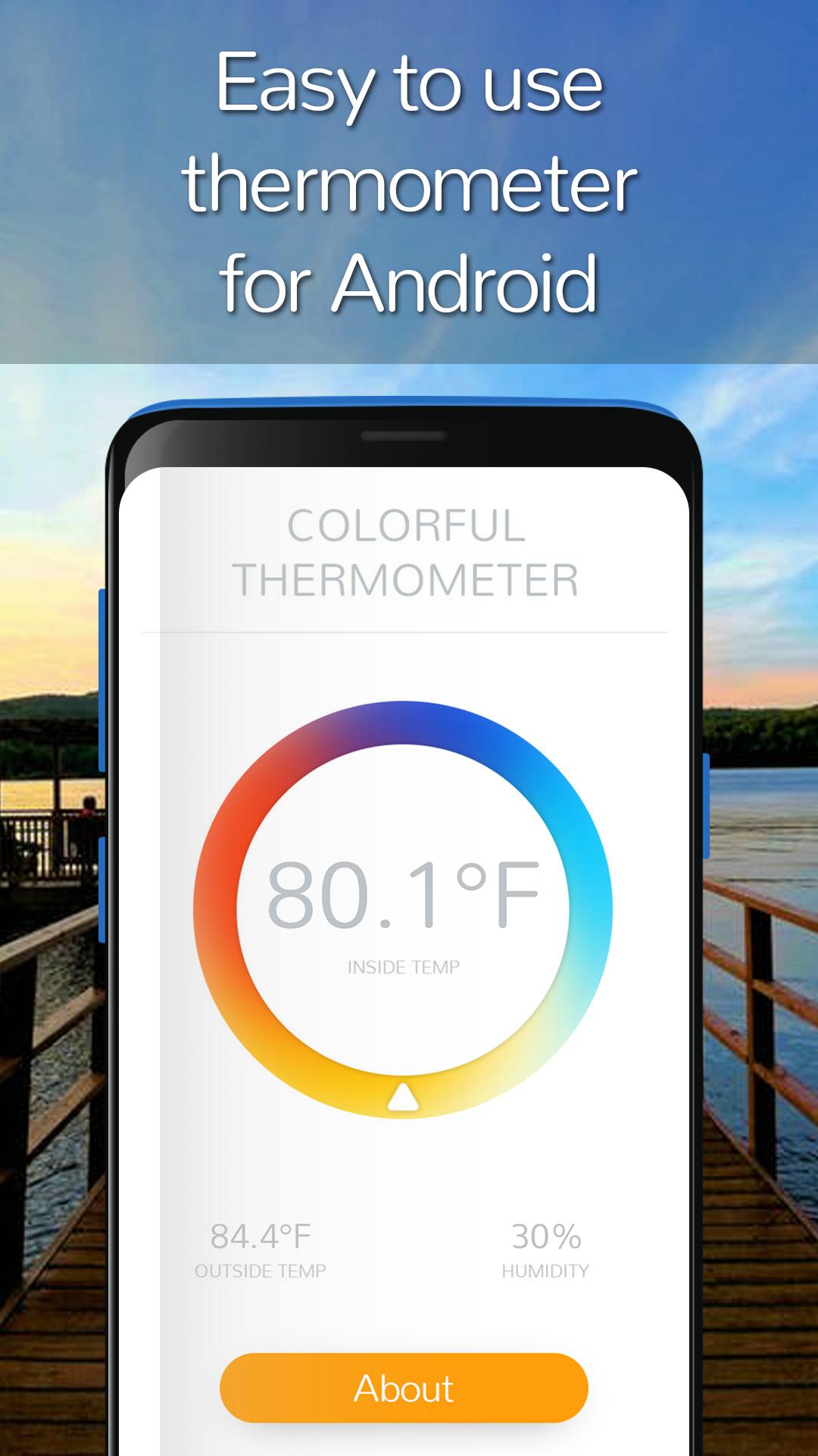 Light thermometer