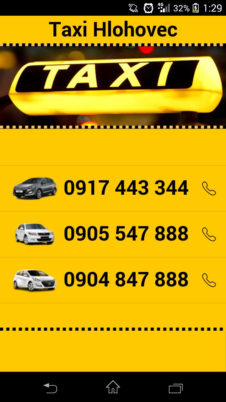 Taxi Hlohovec