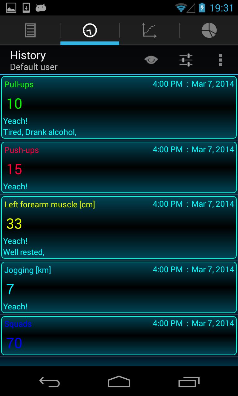 Workout Log