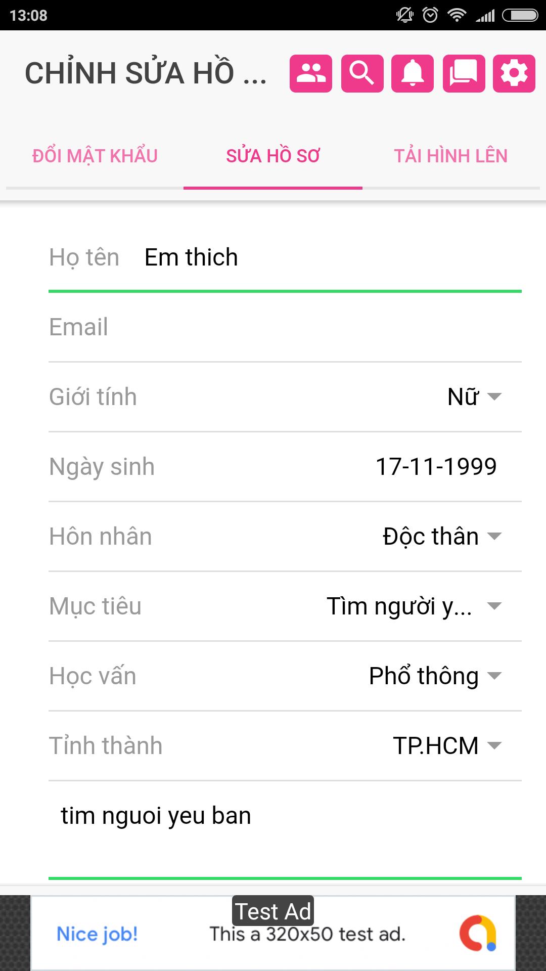 KetBanSMS: Make friends online and dating