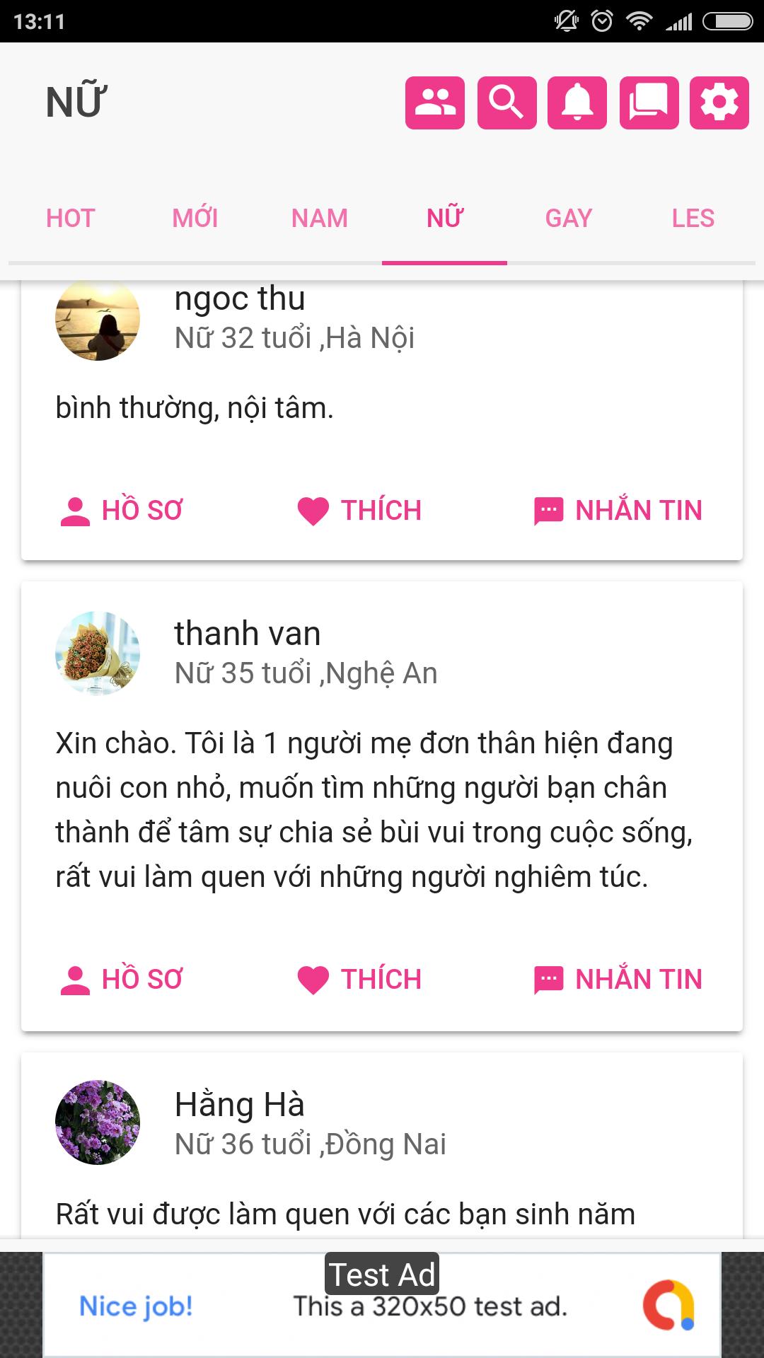 KetBanSMS: Make friends online and dating