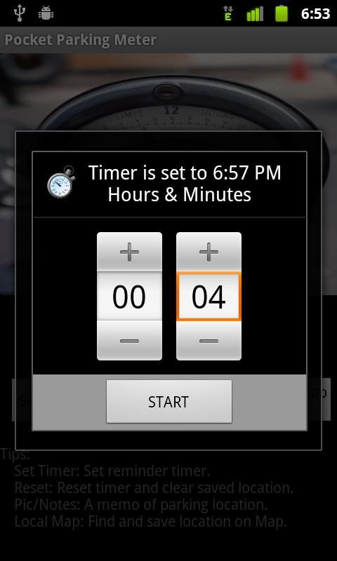 Pocket Parking Meter free