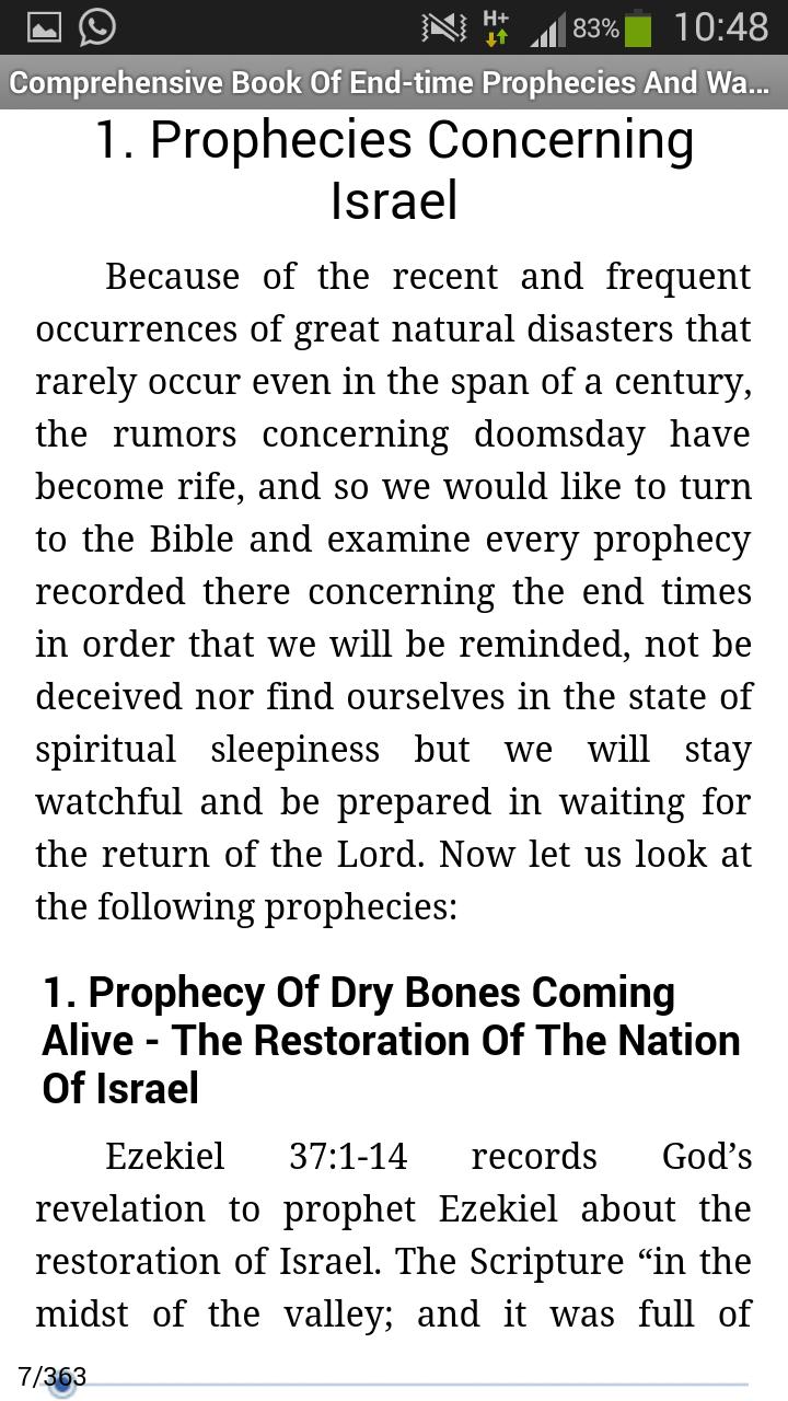 End Times Bible Prophecy