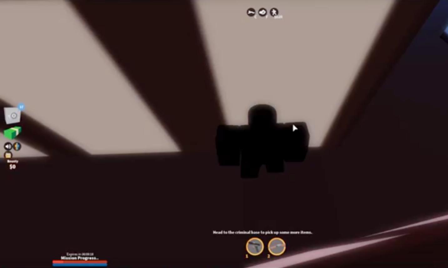 How to become invisible during jailbreak roblox