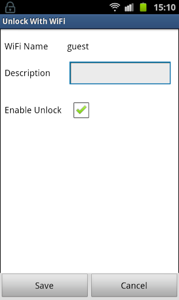 Unlock With WiFi