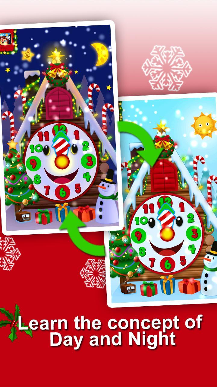Christmas Toy Clock for Kids