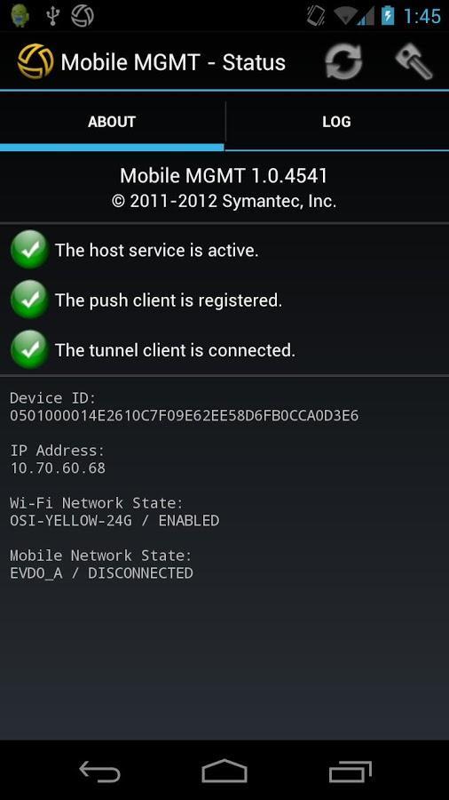 Symantec Corp Access / Samsung