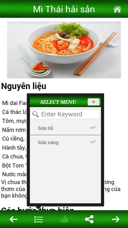 Mon An Thai Lan - Mon Ngon
