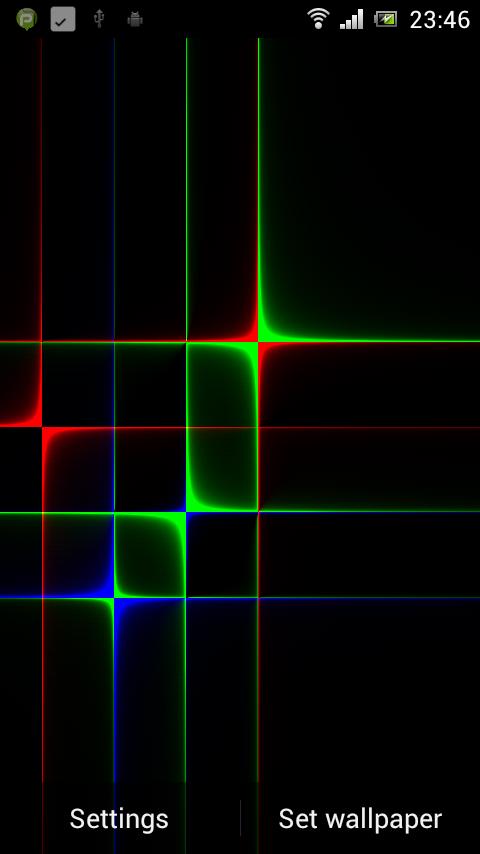 Nexus Neon Grid  HD  LWP