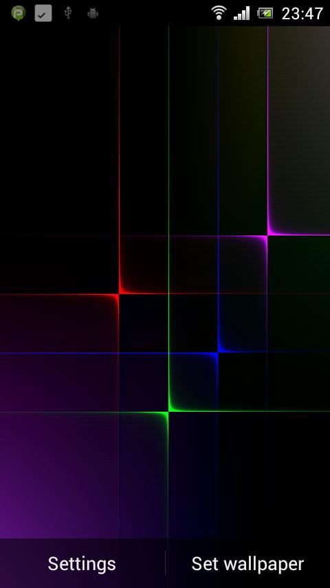Nexus Neon Grid  HD  LWP