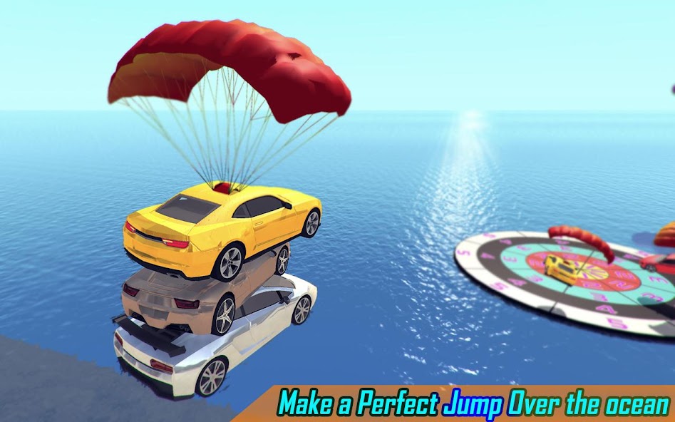 Flying Stock Car Racing Game