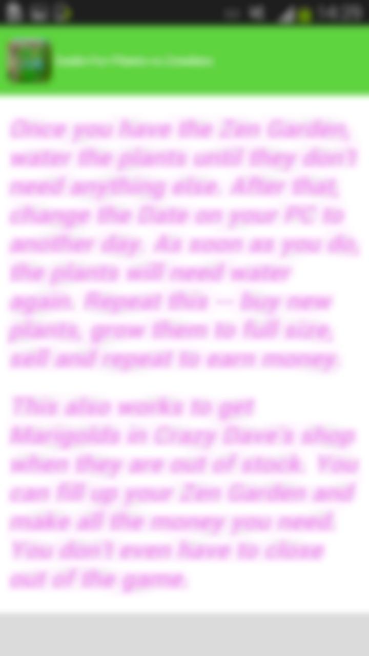 guide  Plants Zombies 2016