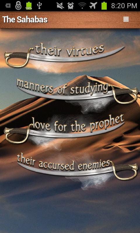 Sahabas (companions) - A to Z