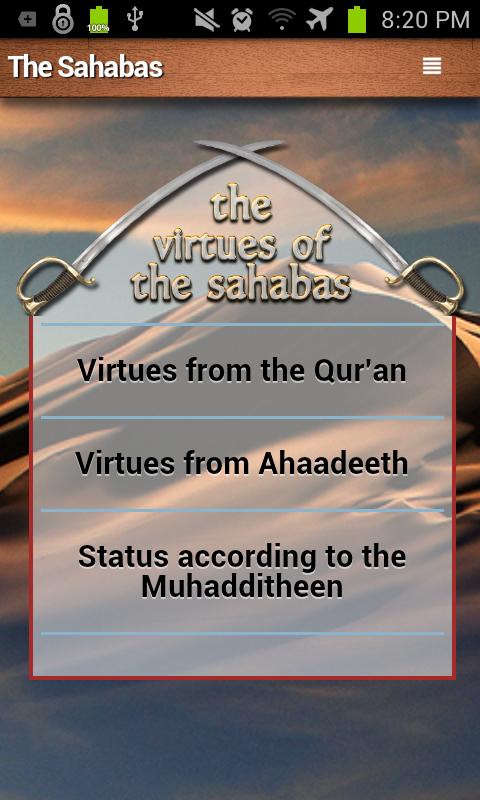 Sahabas (companions) - A to Z