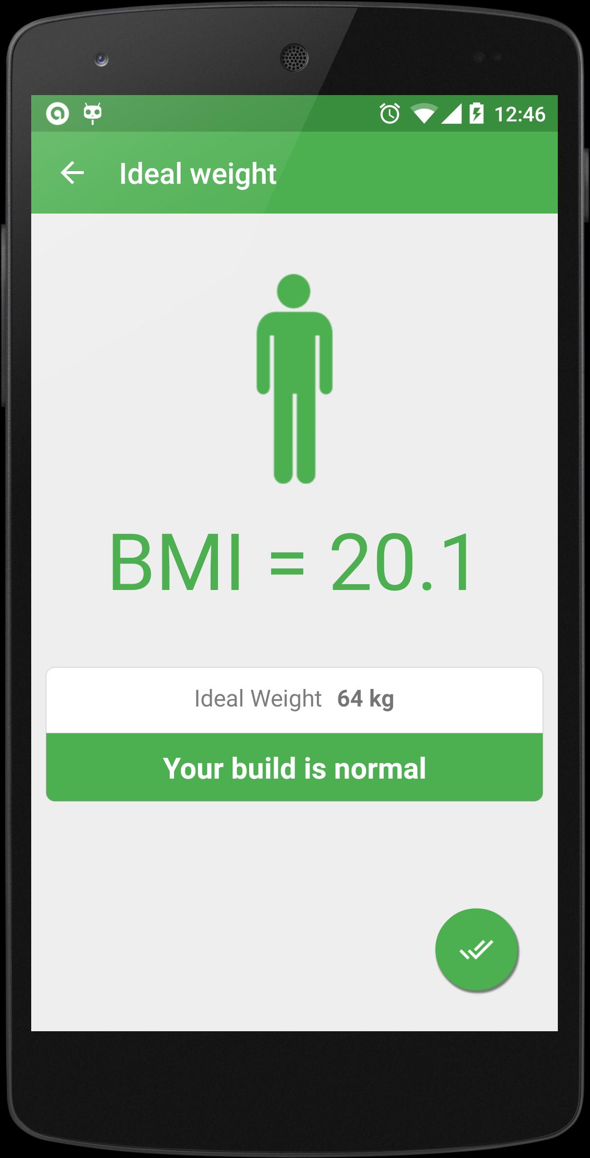 BMI - Ideal weight