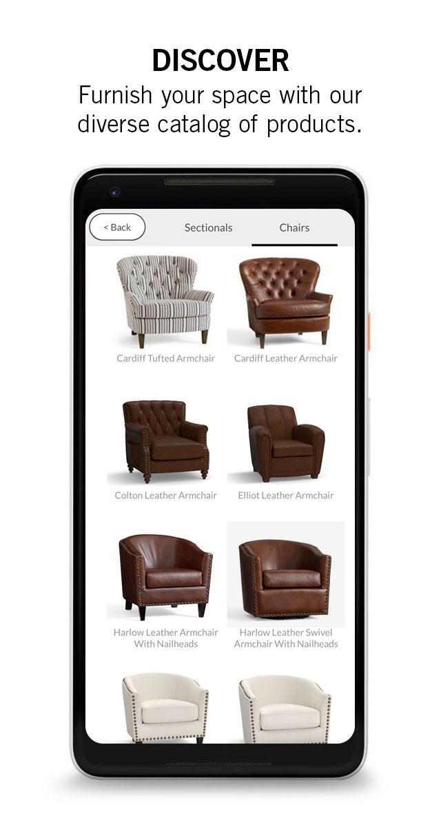 Pottery Barn 3D Room View