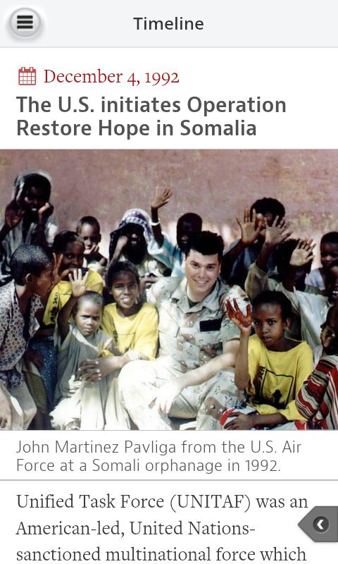 Timeline - U.S. History