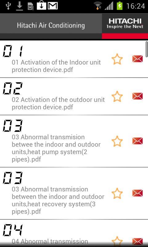 Hitachi Aircon Alarms
