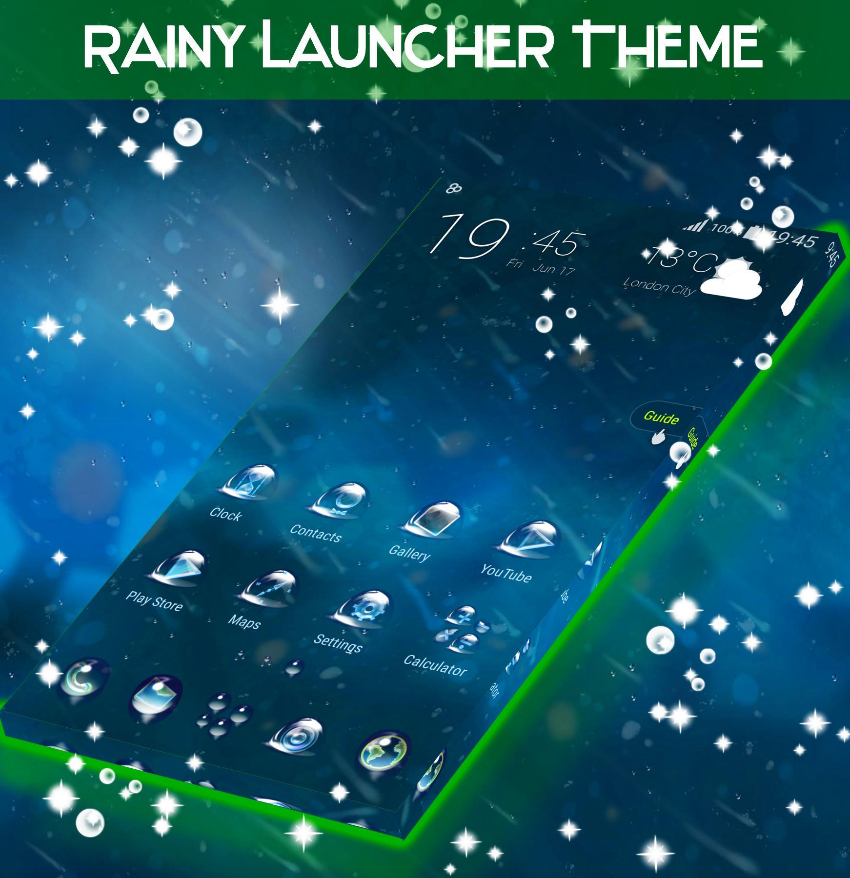 Rainy Launcher Theme