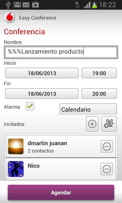 Vodafone Easy Conference