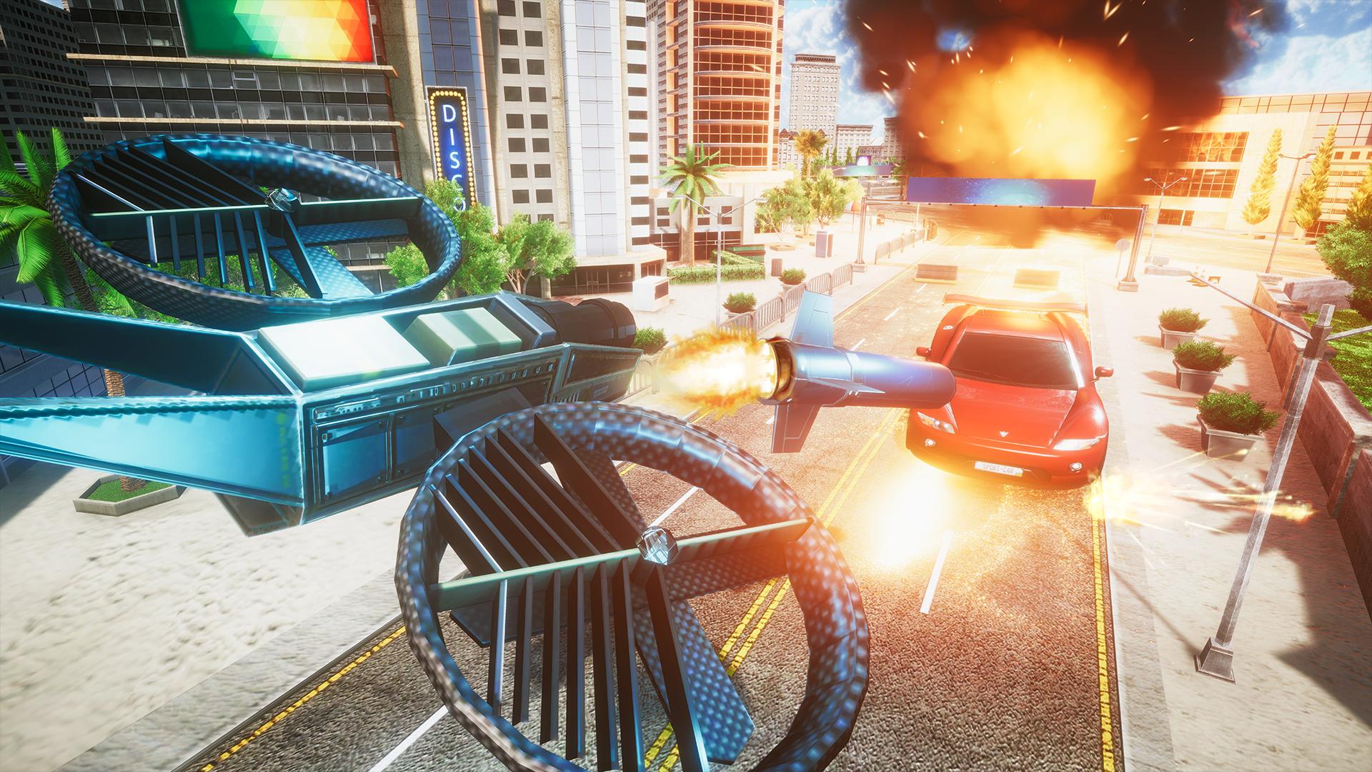 City Drone Counter Attack - Re