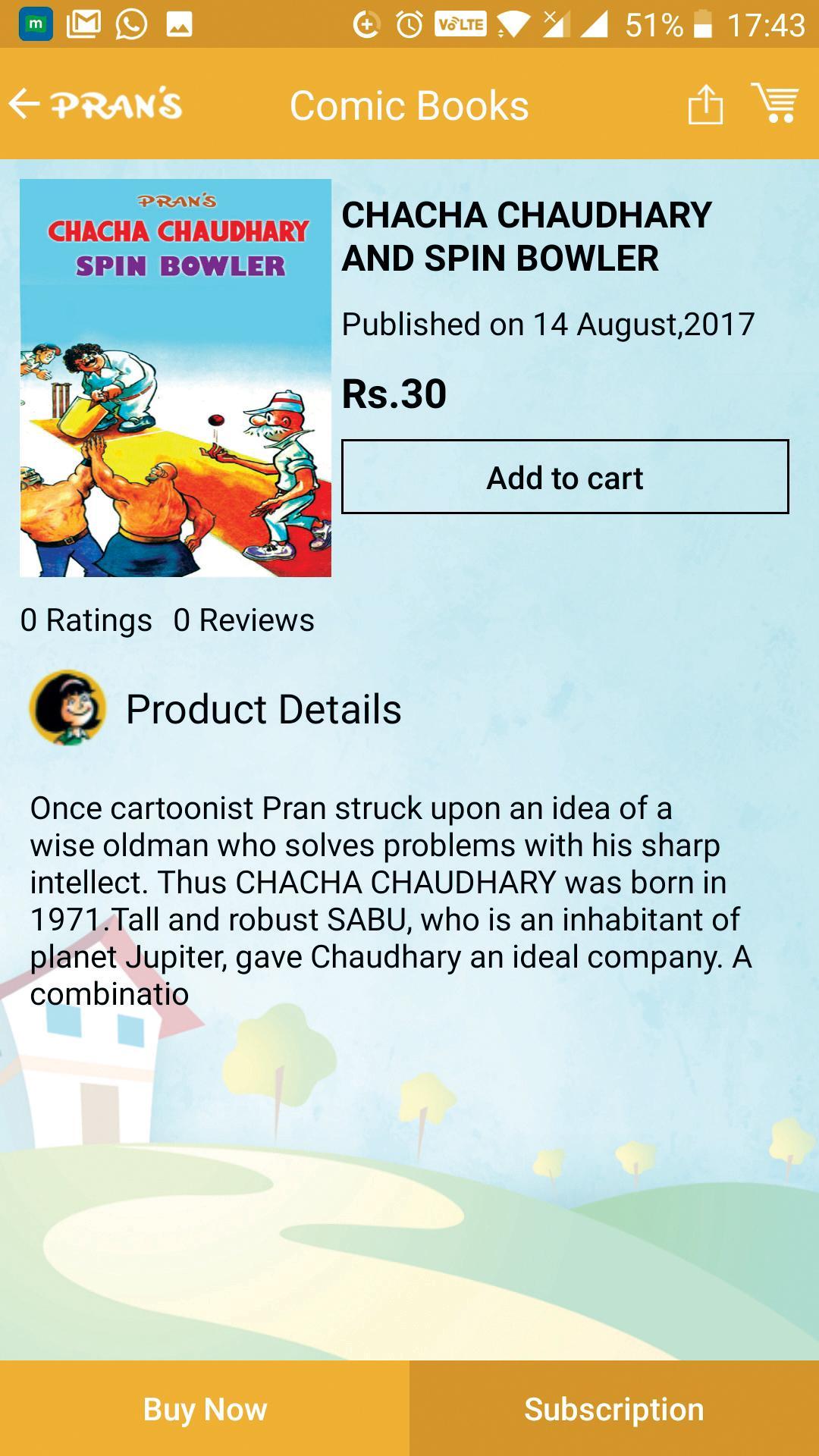 CHACHA CHAUDHARY CARTOON