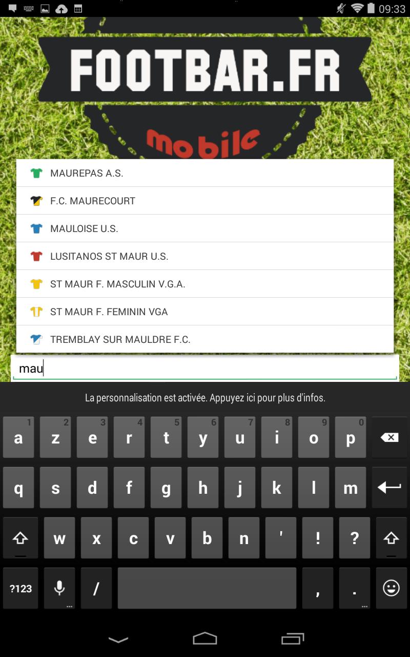 Footbar mobile