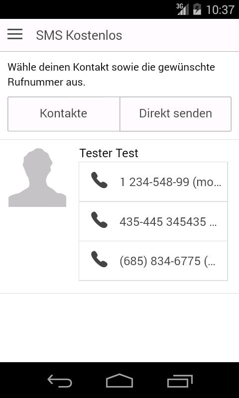 SMS kostenlos versenden