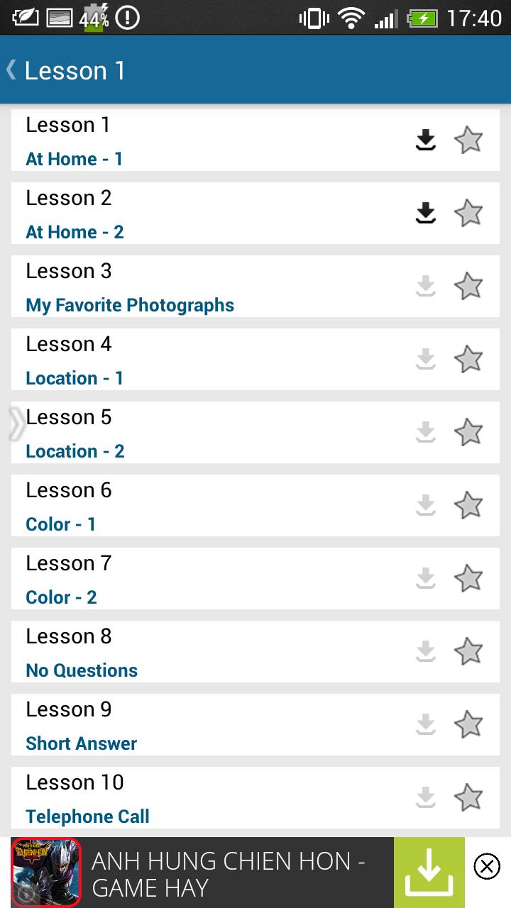 learn english via listening