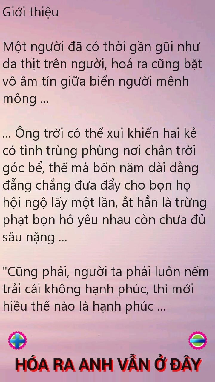 Hoa Ra Anh Van O Day - Cuc Hay