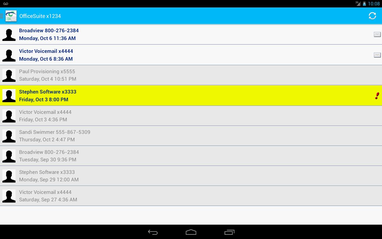OfficeSuite Voicemail