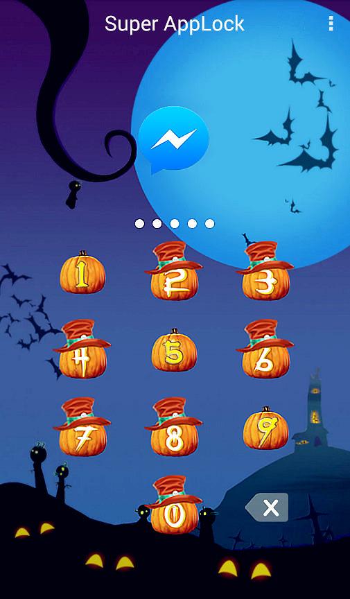 Halloween Theme AppLock