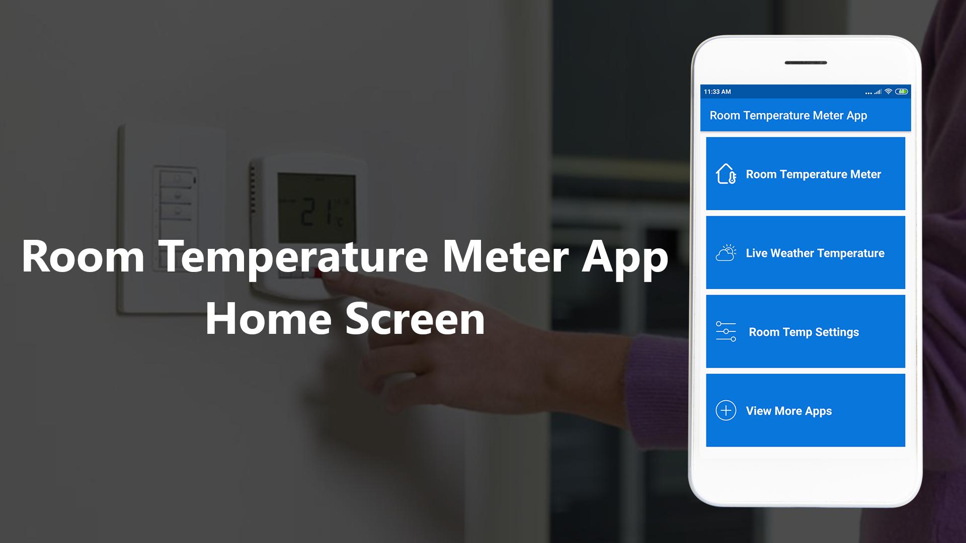 Room Temperature Meter App