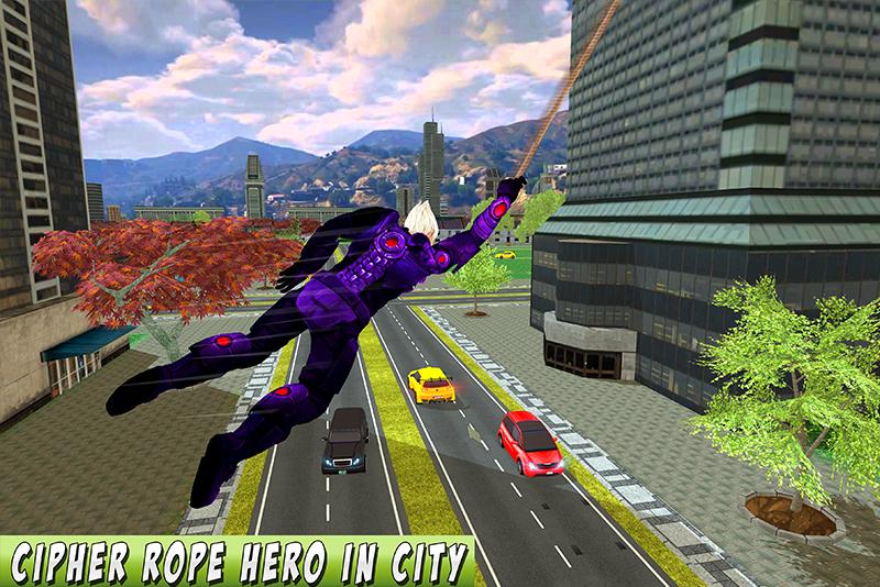 Cipher Rope Hero City Crime