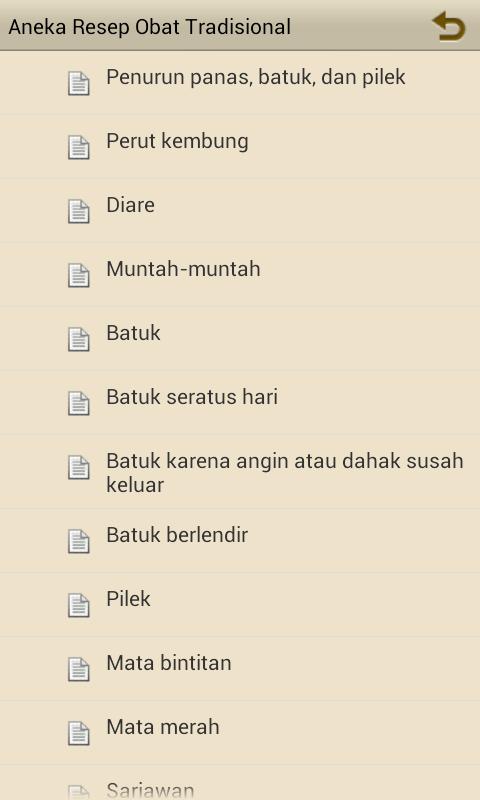Aneka resep obat tradisional