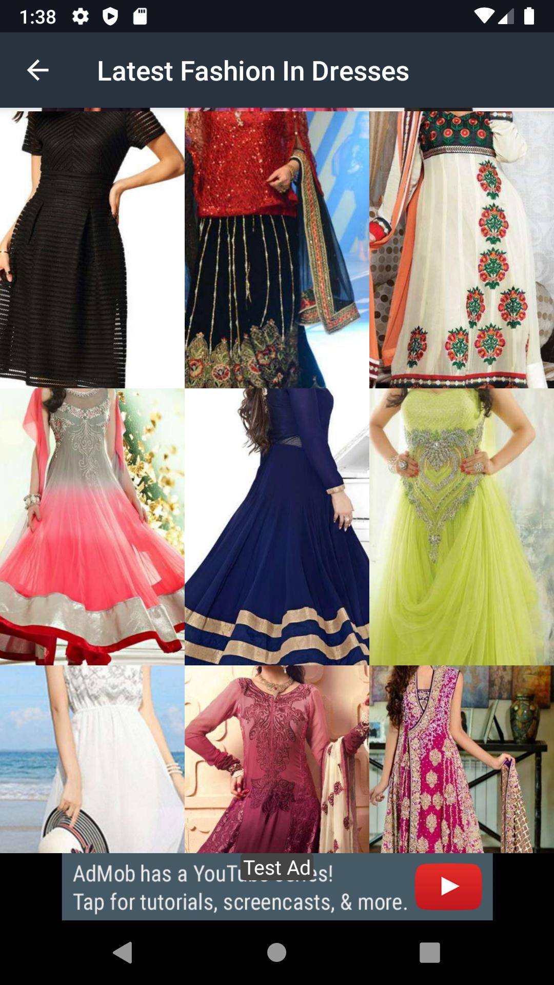 Latest Fashion In Dresses Design