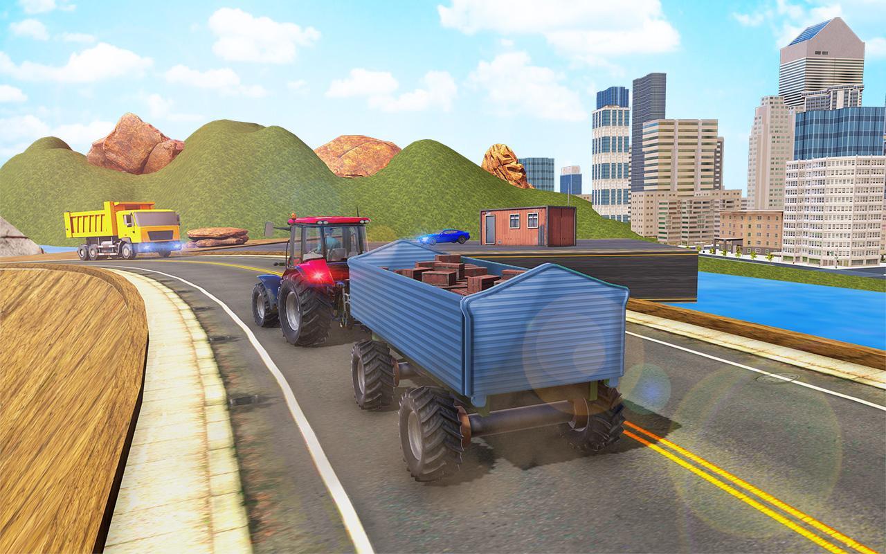 Offroad Tractor Transport Game
