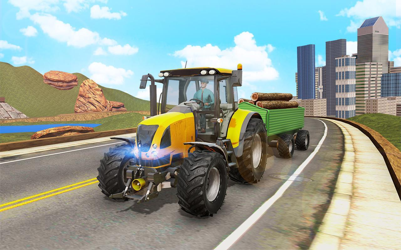 Offroad Tractor Transport Game