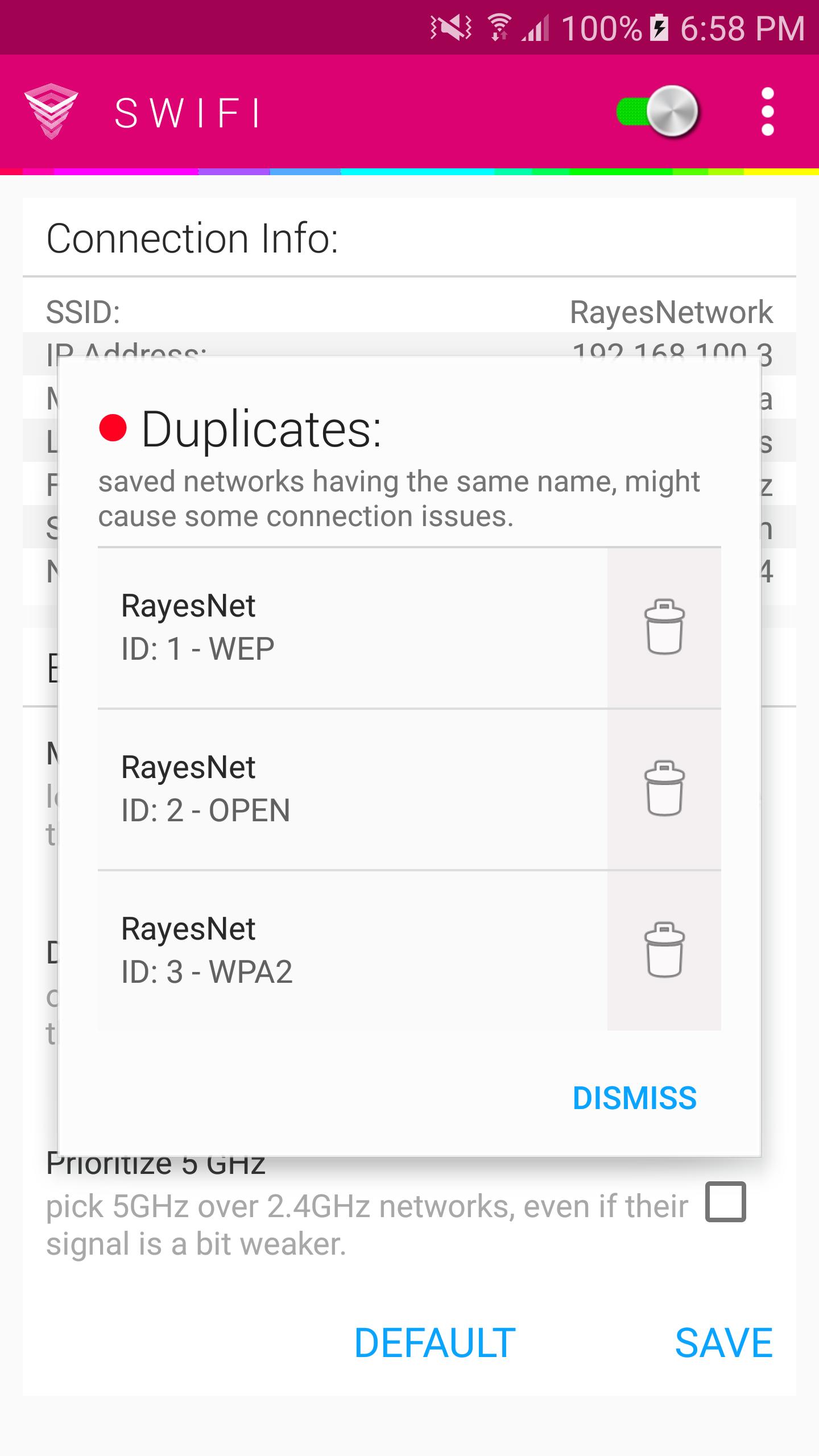 SWIFI Auto Switch nearest WiFi