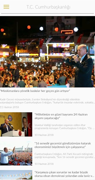 Pres of the Republic of Turkey
