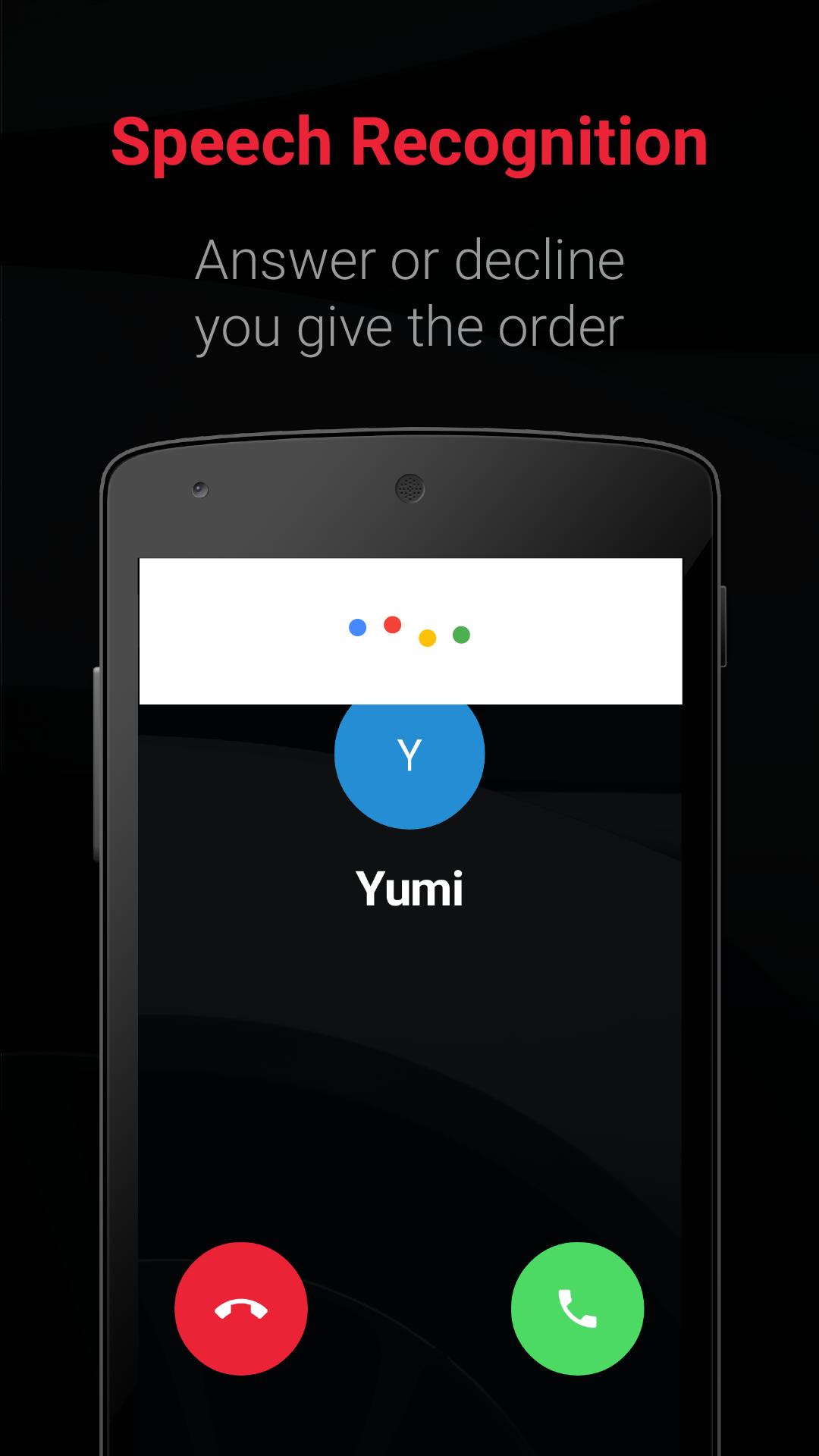 JusAuto - Free voice calls with speech recognition