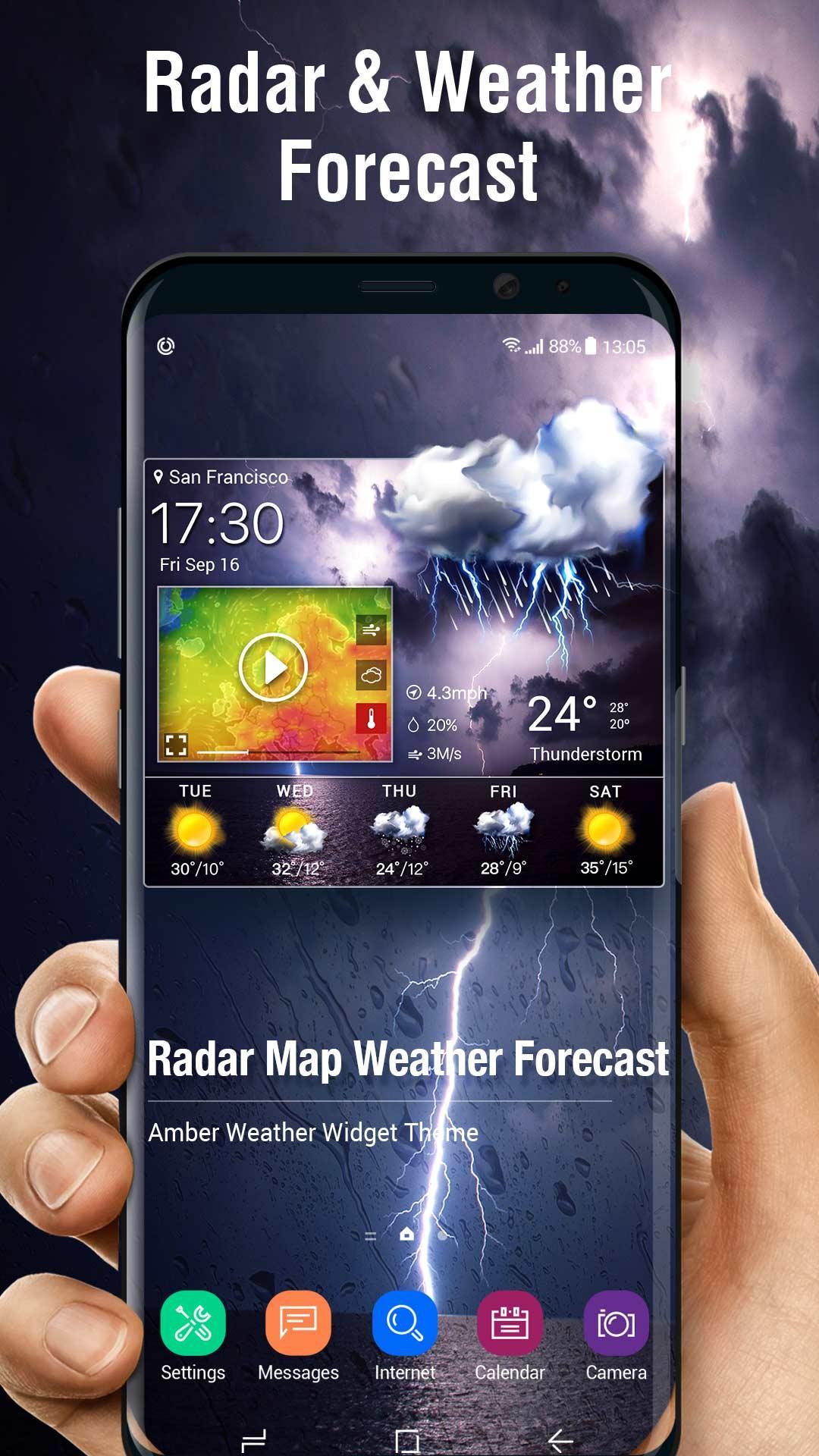 Free weather radar & Global weather