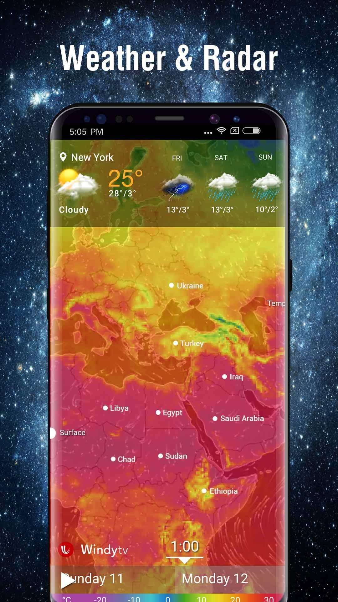 Free weather radar & Global weather