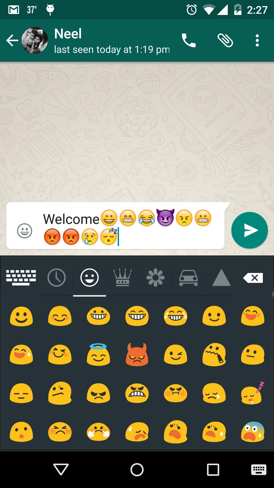 L Emoji Keyboard(Lollipop)